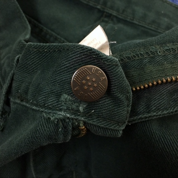 VINTAGE Mom Jeans USA Ultra High Waist Mom Dark Academia Retro Size 14 Average - Picture 6 of 9